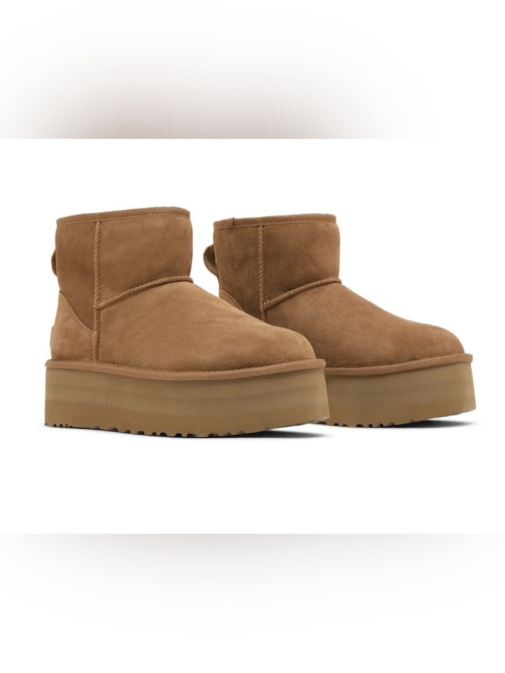 Ugg Classic Flatform Mini Boot Size 8